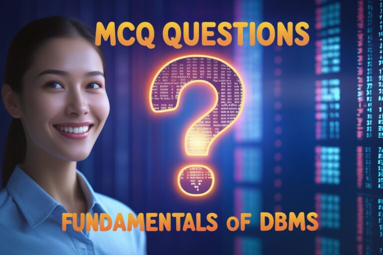 MCQ Questions on DBMS with Answer