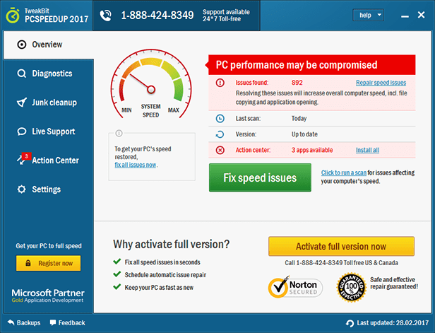 TweakBit - SpeedUp Your PC Performance