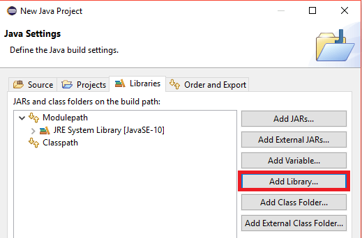 Add External Library