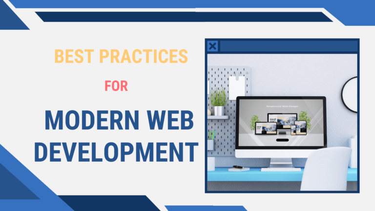 Best Practices For Modern Web Development