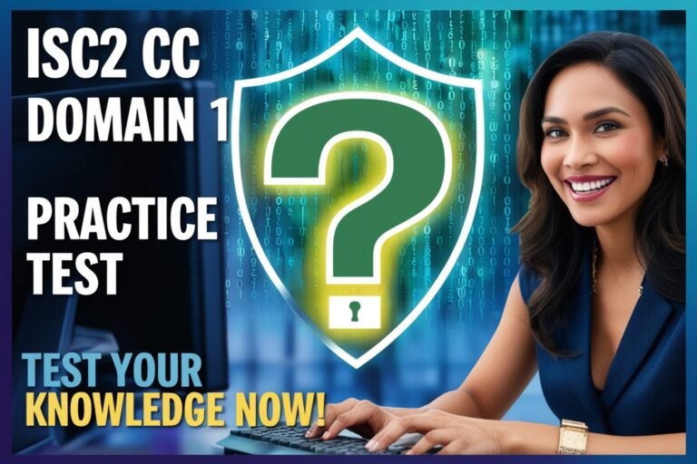 ISC2 CC Domain 1 Practice Test