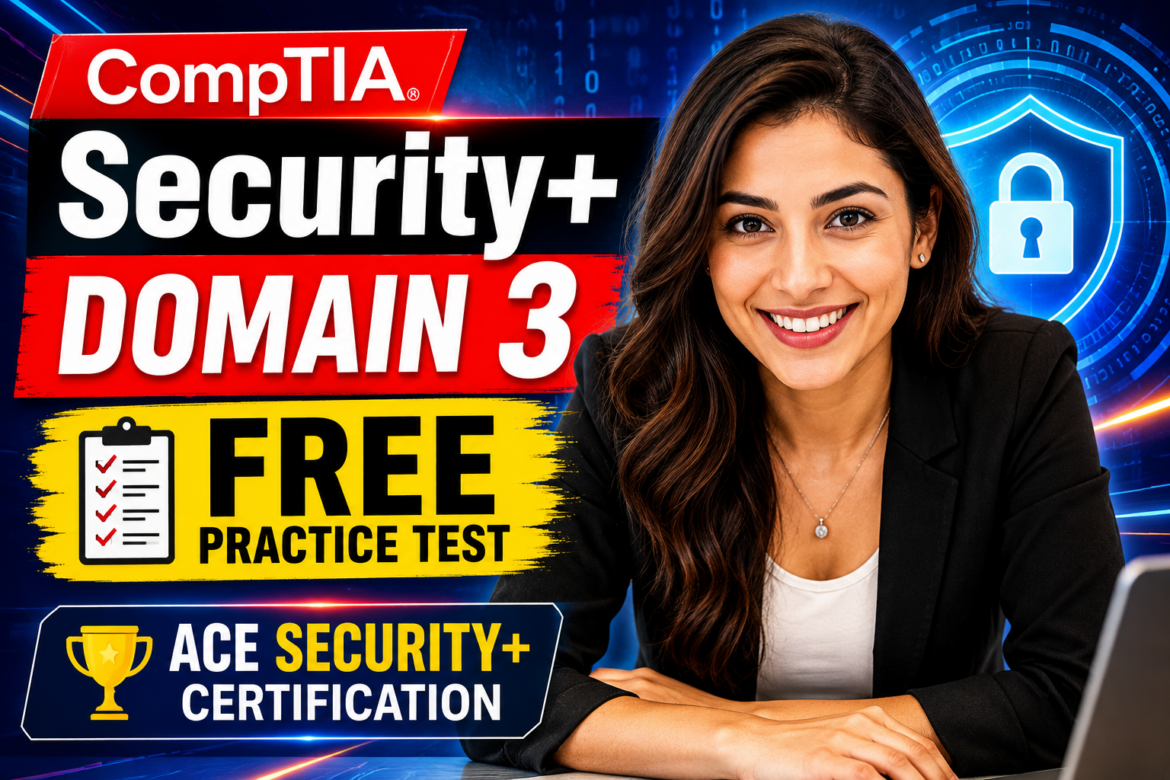 CompTIA Security+ Domain 3 FREE Practice Test