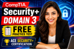 CompTIA Security+ Domain 3 FREE Practice Test
